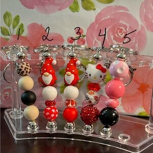 Various handmade pens. Twist to open, black ink. Includes a refill pen.